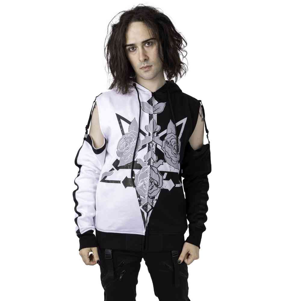 Heartless - HEARTLESS ROSE Sweat à capuche - Noir